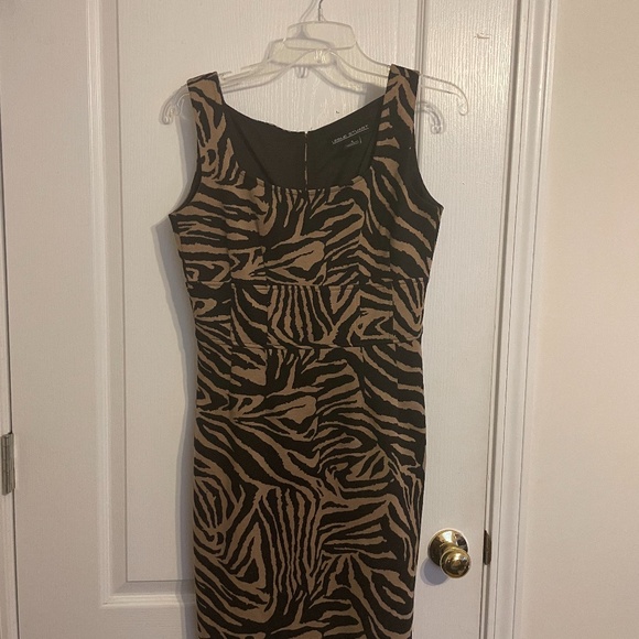 Leslie Stuart leopard dress size 4 - Picture 5 of 6